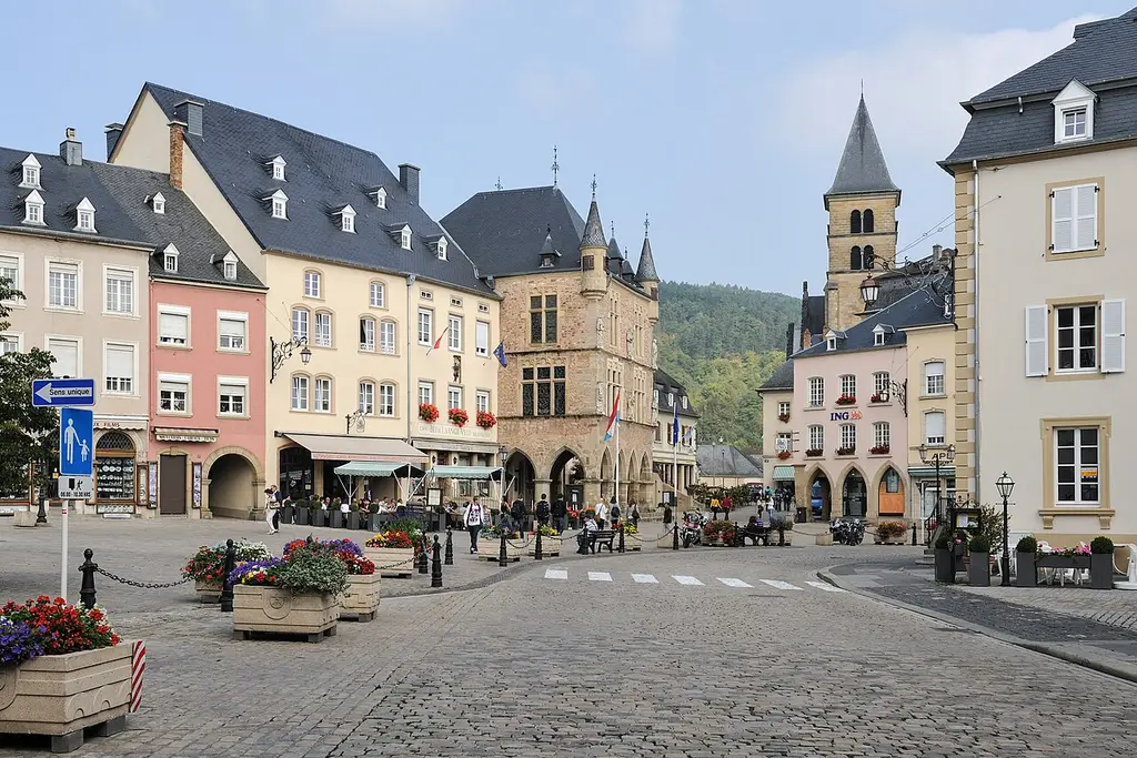 Vue de Echternach