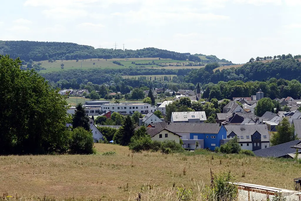 Vue de Erpeldange-sur-Sûre