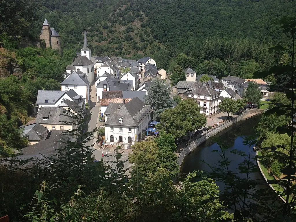 View of Esch-sur-Sûre