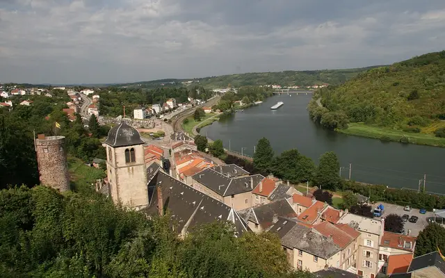 Vue de Sierck-les-Bains